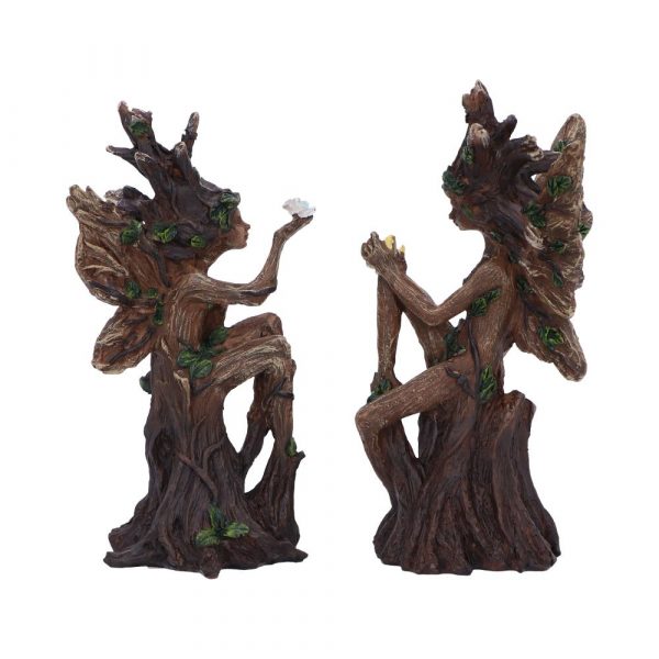 Woodland Beauty Tree Fairy Figurines (set of 2) 15.5cm - Image 4