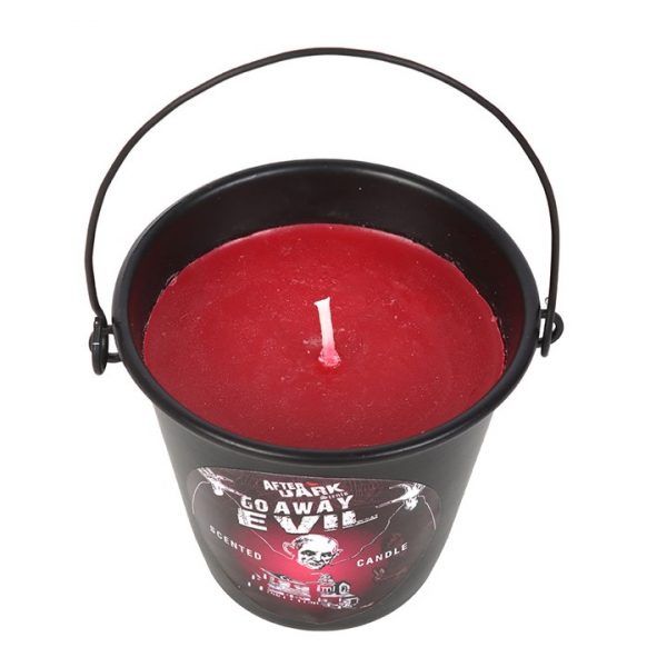Go Away Evil Candle Bucket - Image 2