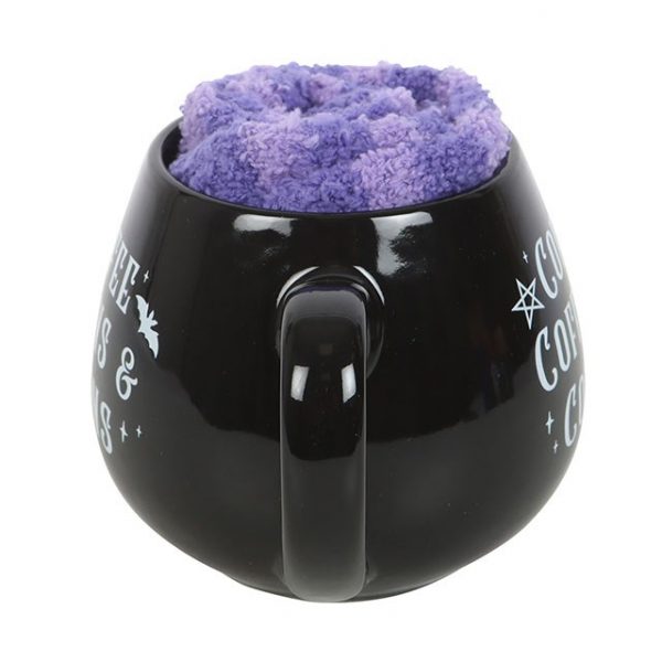 Coffee, Coffins & Covens Mug and Socks Set - Image 2