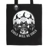 Girls Will Be Girls Witchy Polycotton Tote Bag - Image 2