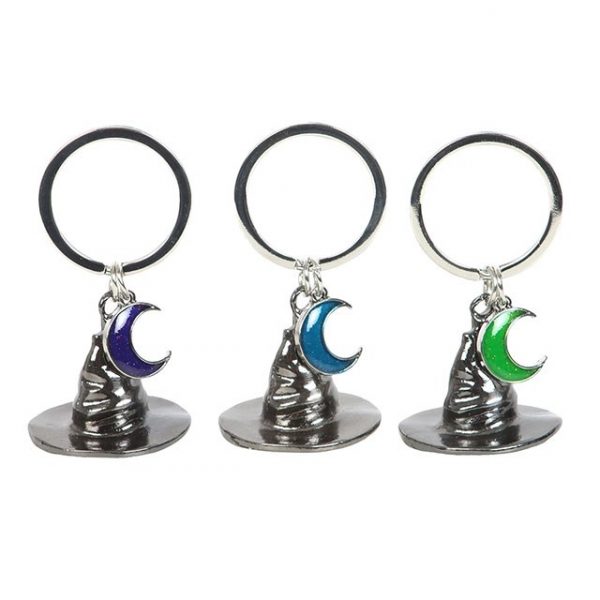 Set of 3 Coven Sisters Witch Hat Keyrings - Image 2
