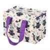 Cute and Creepy Cat Print Lunch Bag - Image 2