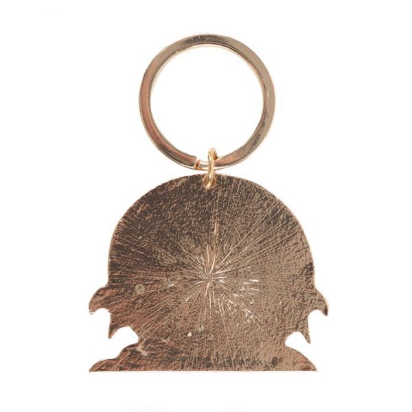 In My Witch Era Bat Cat and Moon Enamel Keyring - Image 3