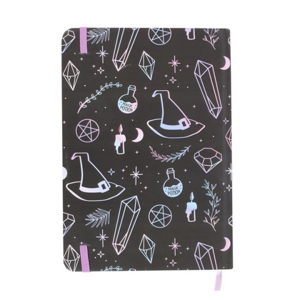 Crystal Witch Print A5 Notebook - Image 3