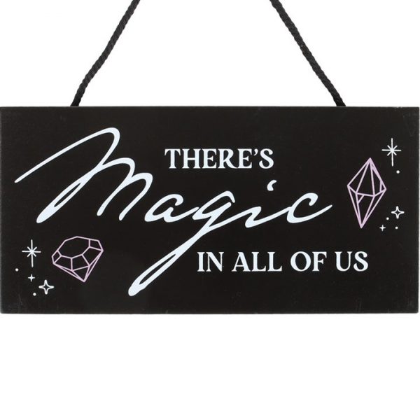 There's Magic in All of Us Witchy Hanging Sign - Image 3