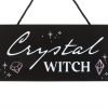 Crystal Witch Hanging Sign - Image 3