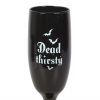 Set of 2 Dead Thirsty Champagne Flutes - Image 3
