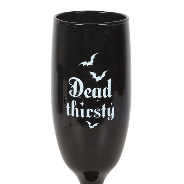Set of 2 Dead Thirsty Champagne Flutes - Image 3