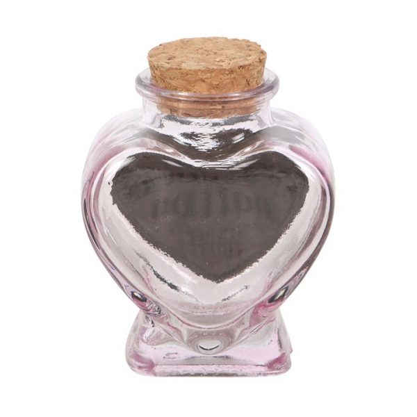 Love Potion Decorative Glass Heart Potion Bottle - Image 4