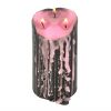 Large Pink Vampire Tears Pillar Candle - Image 2