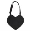Spiderweb Heart Satin Tote Bag - Image 3