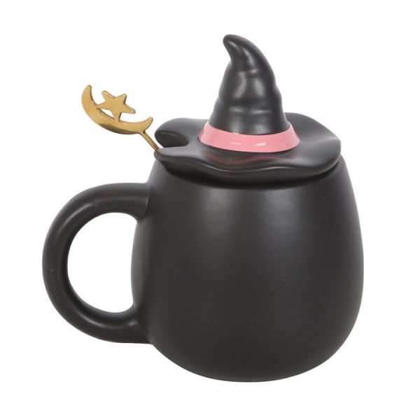 Good Witch Lidded Mug with Spoon - Image 2