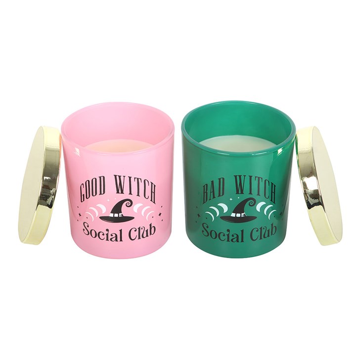 Set of 2 Good Witch and Bad Witch Scented Candles - Image 2