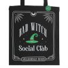 Bad Witch Social Club Polycotton Tote Bag with Pin Badge - Image 3