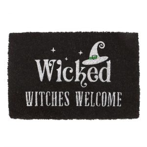 Black Wicked Witches Welcome Doormat