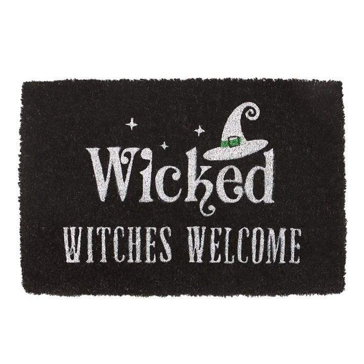 Black Wicked Witches Welcome Doormat