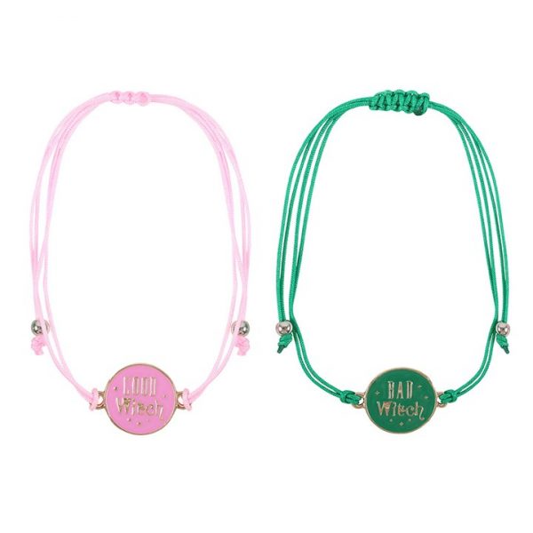 Set of 2 Good Witch and Bad Witch Bracelets - Image 2