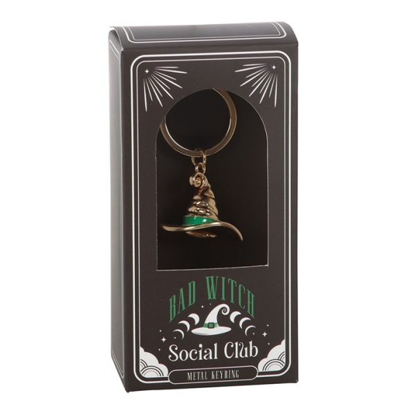 Bad Witch Alloy Witch Hat Keyring - Image 2