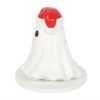 Ghost with Santa Hat Incense Cone Holder - Image 3