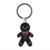 Spooky Gingerbread Man Keyring - Image 2