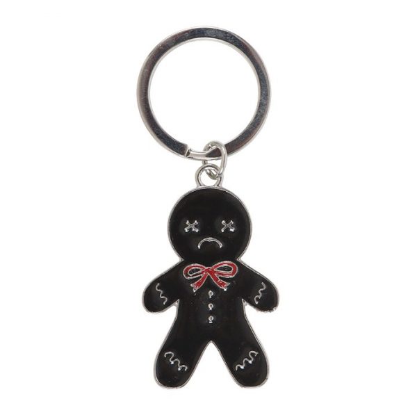 Spooky Gingerbread Man Keyring - Image 2