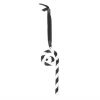 Black and White Candy Cane Hanging Ornament - Image 3