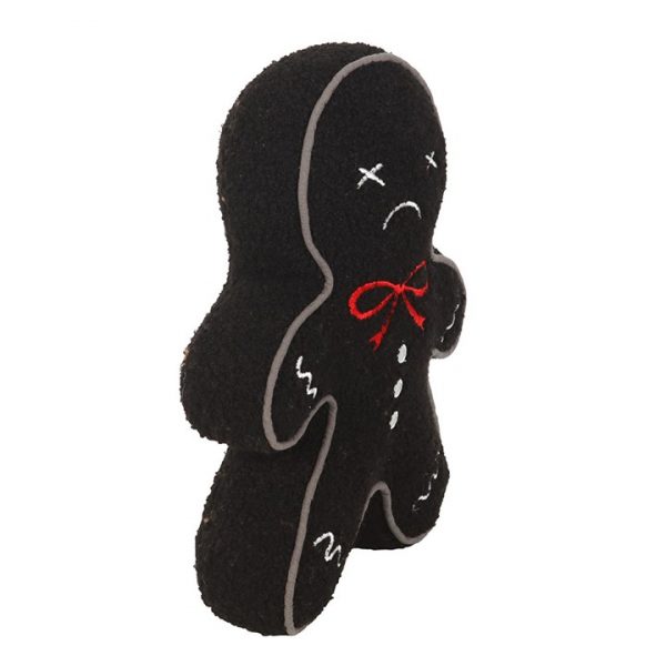 Spooky Gingerbread Man Boucle Cushion - Image 2