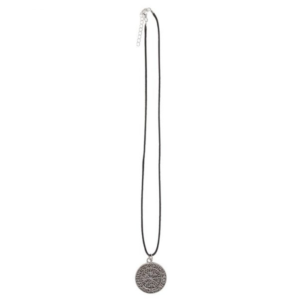 Vegvisir Viking Compass Viking Cord Necklace - Image 2