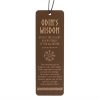 Odin's Wisdom Wooden Bookmark - Image 2