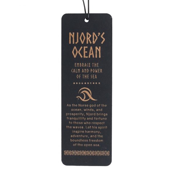 Njord's Ocean Wooden Bookmark - Image 2