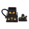Black Haunted House Mug - Image 2