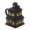 Black Haunted House Mug - Image 3