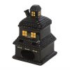 Black Haunted House Oil Burner and Wax Warmer - Image 4