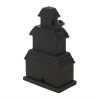 Black Haunted House Incense Cone Holder - Image 5