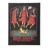 19x25cm Rise Above the Bullshit Canvas Plaque by Steven Rhodes - Image 2