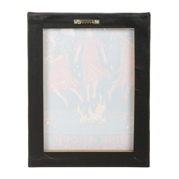 19x25cm Rise Above the Bullshit Canvas Plaque by Steven Rhodes - Image 4