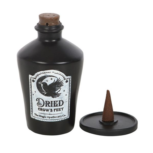 Dried Crow's Feet Incense Cone Holder - Image 2