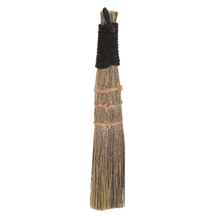 20cm Broom with Hamsa Hand Charm - Image 2