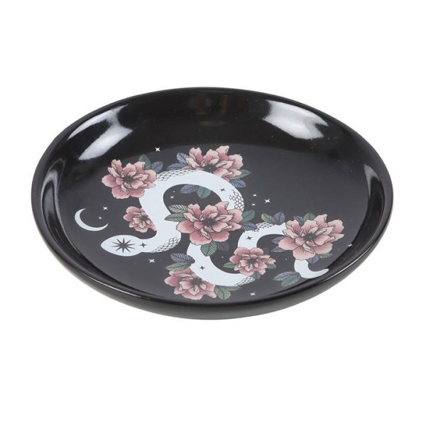 Floral Snake Trinket Dish - Image 2