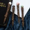 Abundance Green Aventurine Crystal Wand Pen - Image 5