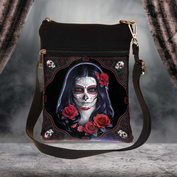 Sugar Skull (JR) Shoulder Bag 23cm - Image 2