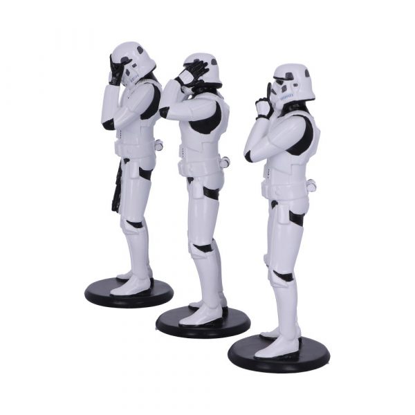 Three Wise Stormtrooper 14cm See No, Hear No, Speak No - Image 3