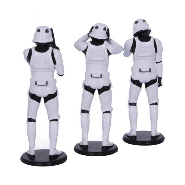 Three Wise Stormtrooper 14cm See No, Hear No, Speak No - Image 4