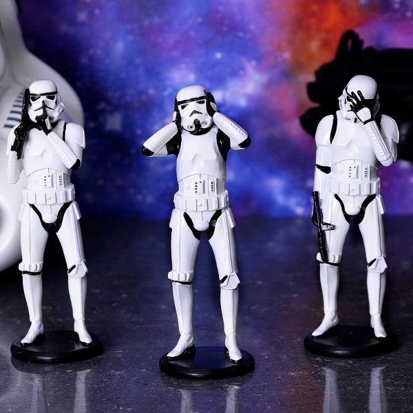 Three Wise Stormtrooper 14cm See No, Hear No, Speak No - Image 5