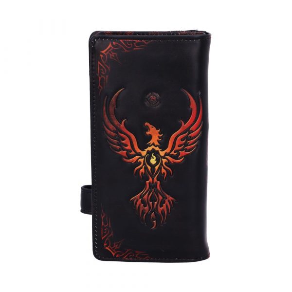 Phoenix Rising Embossed Purse (AS) 18.5cm - Image 3