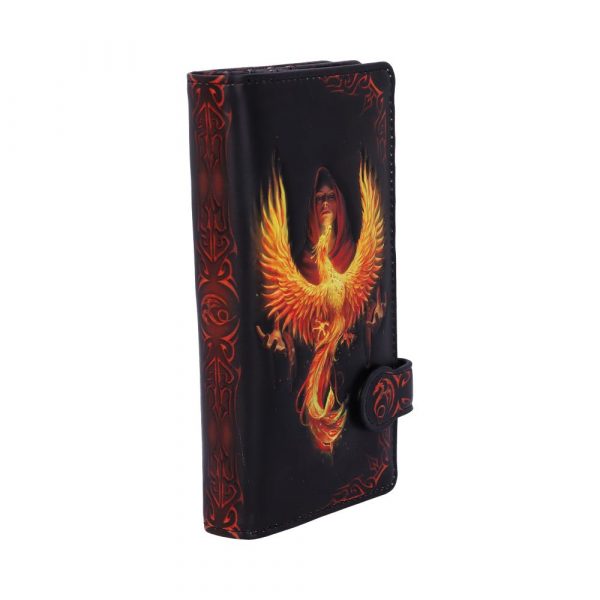 Phoenix Rising Embossed Purse (AS) 18.5cm - Image 4