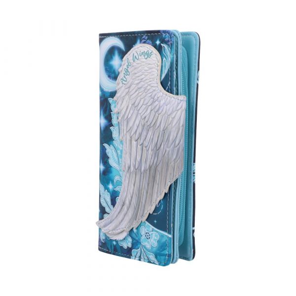 Angel Wings Embossed Purse 18.5cm - Image 2