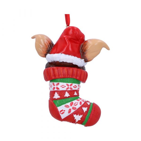 Gremlins Gizmo in Stocking Hanging Ornament 12cm - Image 4