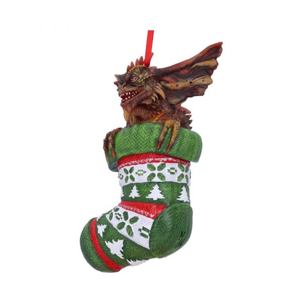 Gremlins Mohawk in Stocking Hanging Ornament 12cm - Image 3