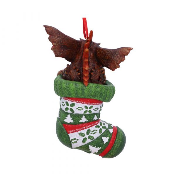 Gremlins Mohawk in Stocking Hanging Ornament 12cm - Image 4